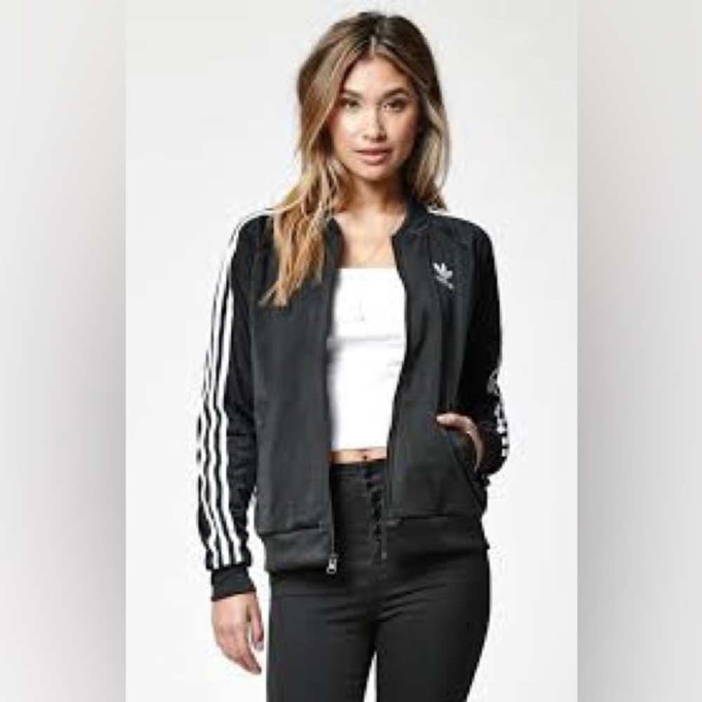 Adidas supergirl track jacket